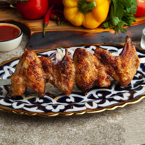 Шашлык из куриных крылышек