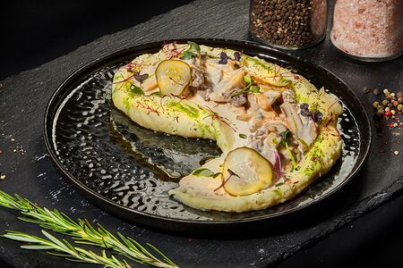 Бефстроганов с картофельным пюре