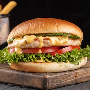 Бургер с курицей