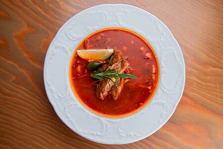 Солянка сборная мясная