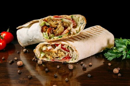 Шаурма из свинины