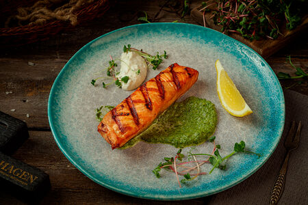 Стейк из семги