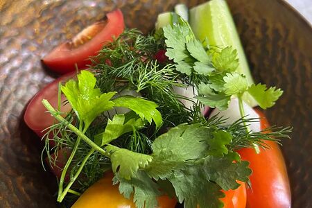 Свежие овощи