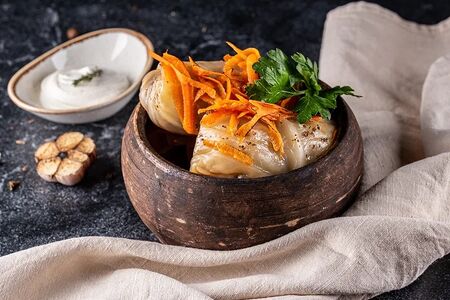 Голубцы с телятиной и рисом