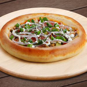 Пицца Деревенская 22 см на классическом тесте