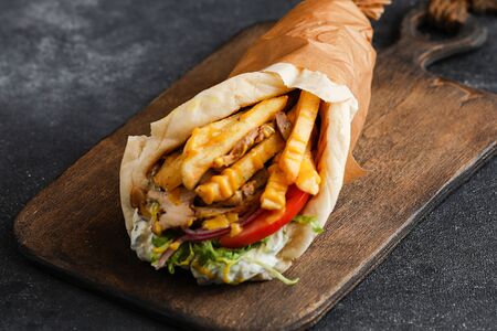 Гирос с цыпленком