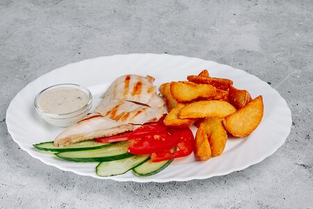 Стейк из курицы