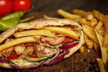 Гиро малый с курицей