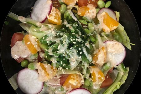 Зеленый салат