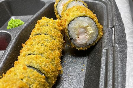 Ролл Цезарь с креветкой