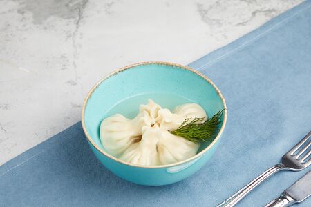 Хинкали с супом