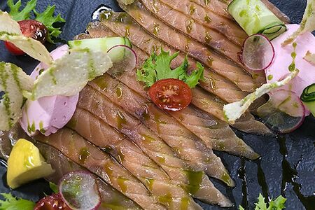 Слабосоленый лосось