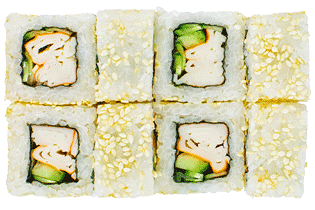 Калифорния с кунжутом