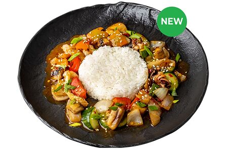 Морепродукты по-азиатски