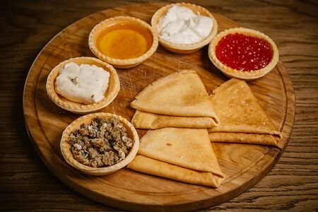 Блинчики со сгущенкой