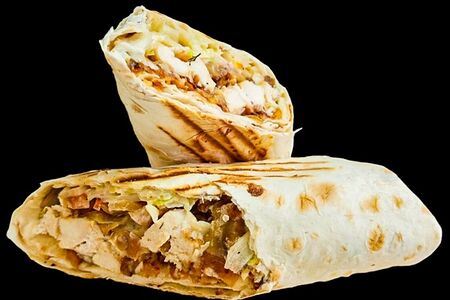 Марсельская шаурма с шампиньонами