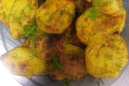 Картофель на мангале