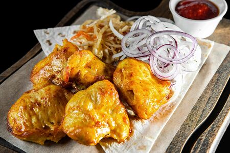 Шашлык из филе цыпленка