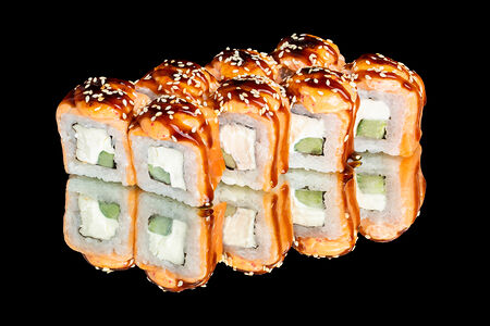 Ролл Филадельфия запеченная