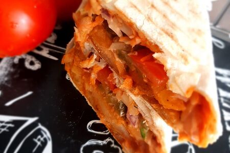 Овощная шаурма