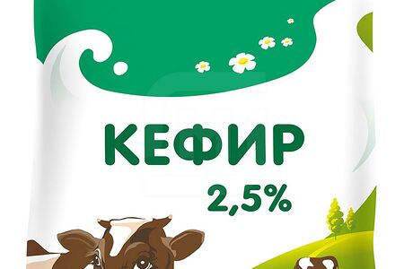 Волжские просторы Кефир 2,5%