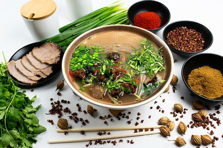 Суп с фрикадельками по-особому