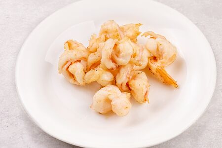 Креветки жареные