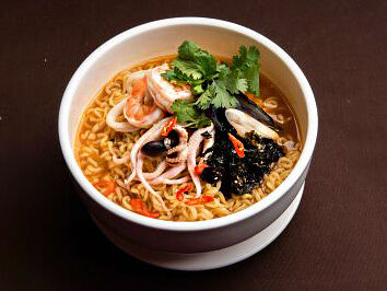 Рамен с морепродуктами