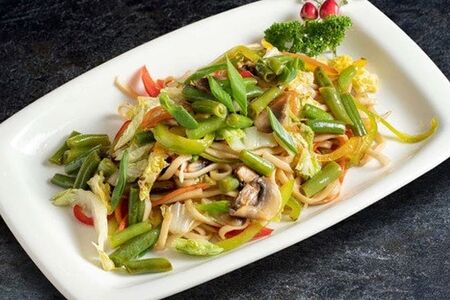 Яки-удон Лапша с овощами