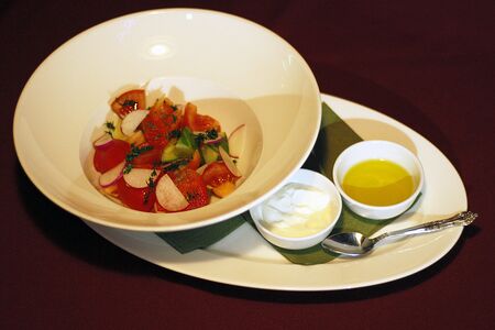 Салат из свежих овощей