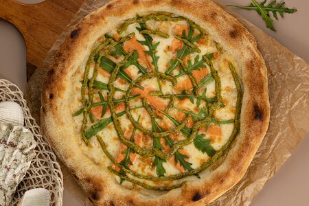 Пицца Лосось/песто