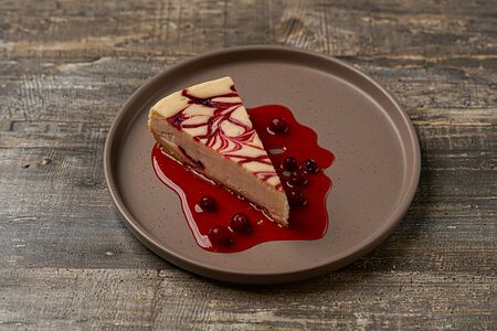 Чизкейк клубничный