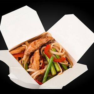 Лапша с курицей Терияки