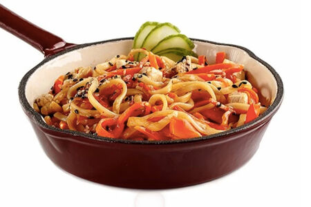 Удон с курицей