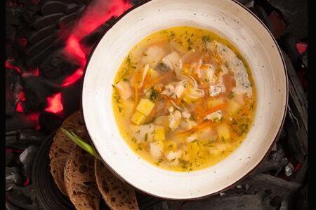 Уха из трех видов рыбы