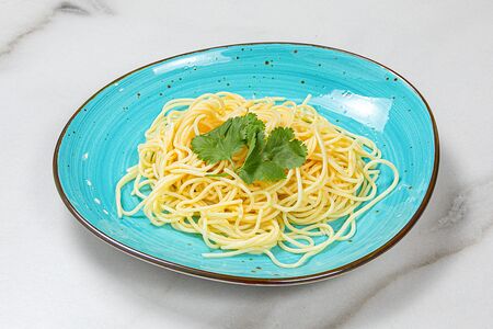 Спагетти с оливковым маслом