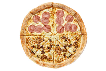 Пицца Грибная на тонком тесте