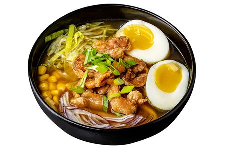 Рамен с курицей