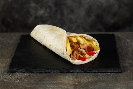 Гирос с курицей