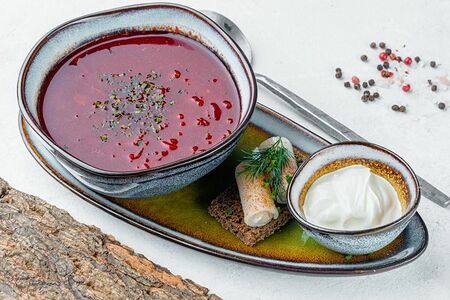 Борщ с говядиной