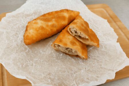 Мини-чебурек с курицей