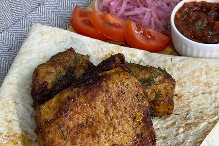 Шашлык из cвинoй шеи