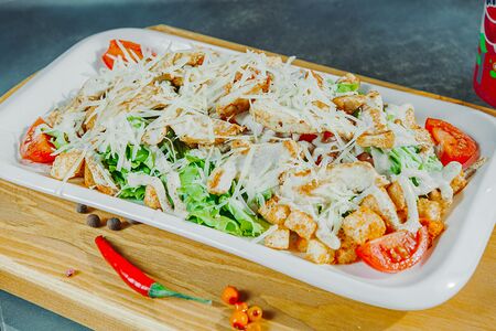 Цезарь с курицей