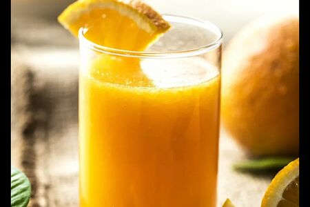 Свежевыжатый сок апельсиновый