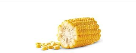 Вареная кукуруза (половина початка)