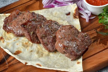 Шашлык из телячьей мякоти