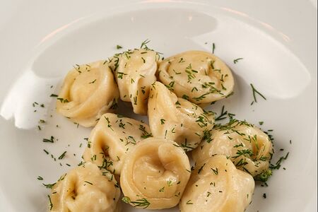 Пельмени с лососем