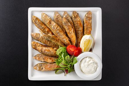 Барабуля черноморская жареная