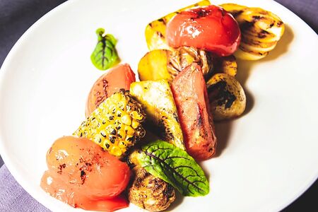 Обжаренные овощи по-бакински