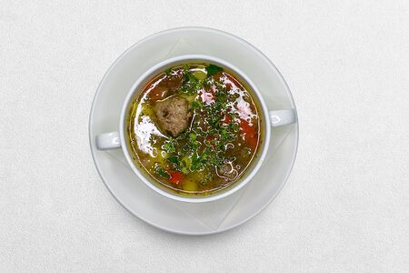 Суп с фрикадельками